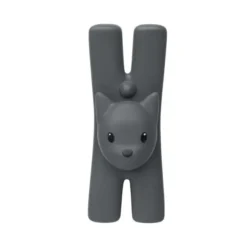 Klips Lampo 2 Szt. Czarny Alessi