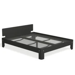 Łóżko Auronde 160X200 Midnight Black Oak Auping