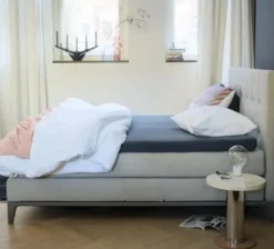 Łóżko Kontynentalne Criade 160 Cm Wezgłowie Cushion Auping