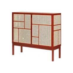 Komoda Air With Legs Czerwona Design House Stockholm