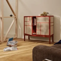 Komoda Air With Legs Czerwona Design House Stockholm