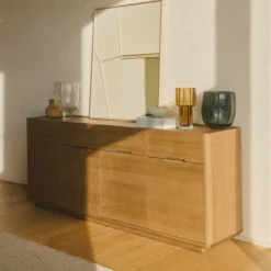 Komoda Arelida 200 Cm Kave Home
