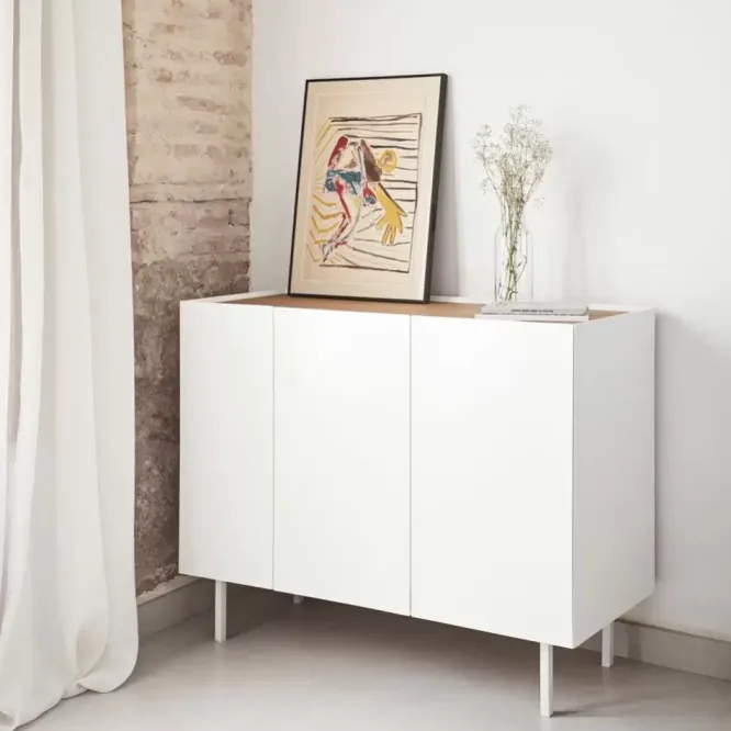 Komoda Arista 110 Cm Biała Teulat