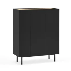Komoda Arista 95 Cm Czarna Teulat