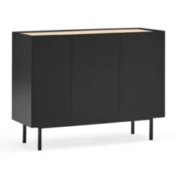 Komoda Arista 110 Cm Czarna Teulat