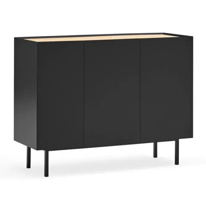 Komoda Arista 110 Cm Czarna Teulat