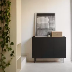 Komoda Arista 110 Cm Czarna Teulat