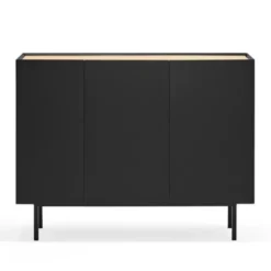 Komoda Arista 110 Cm Czarna Teulat