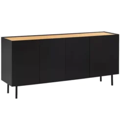 Komoda Arista 165 Cm Czarna Teulat