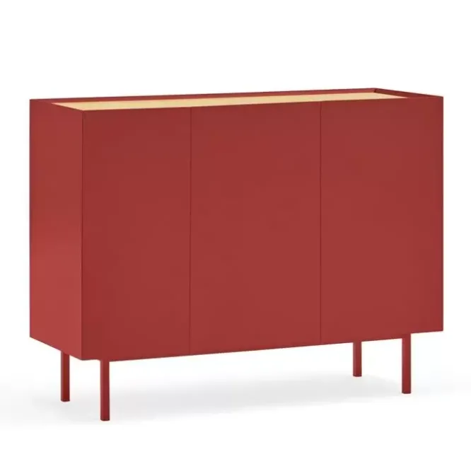 Komoda Arista 110 Cm Czerwona Teulat
