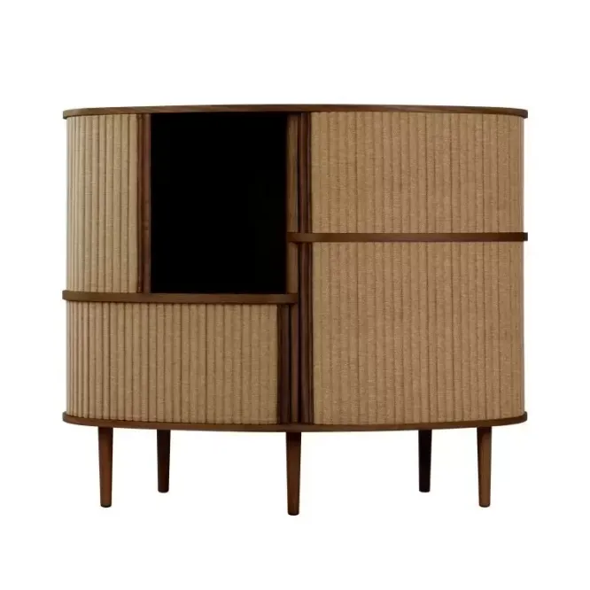 Komoda Audacious Highboard Ciemny Dąb Sugar Brown Umage
