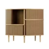 Komoda Audacious Highboard Naturalny Dąb Sugar Brown Umage