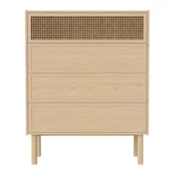 Komoda Cana 113 Cm Dąb Bielony Bolia