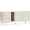 Komoda Corvo 180 Cm Kremowa Teulat