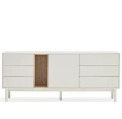 Komoda Corvo 180 Cm Kremowa Teulat