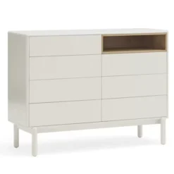 Komoda Corvo 120 Cm Kremowa Teulat