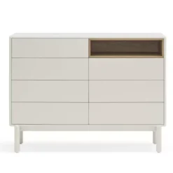 Komoda Corvo 120 Cm Kremowa Teulat