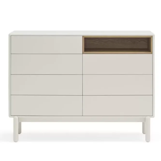 Komoda Corvo 120 Cm Kremowa Teulat