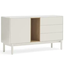 Komoda Corvo 140 Cm Kremowa Teulat