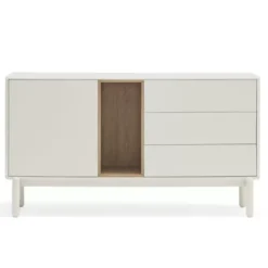 Komoda Corvo 140 Cm Kremowa Teulat