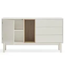Komoda Corvo 140 Cm Kremowa Teulat