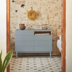 Komoda Corvo 120 Cm Szara Teulat