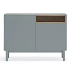 Komoda Corvo 120 Cm Szara Teulat