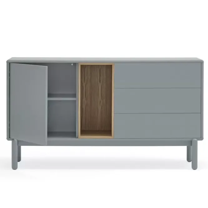 Komoda Corvo 140 Cm Szara Teulat