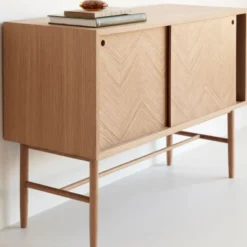 Komoda Dębowa 100 Cm Hubsch