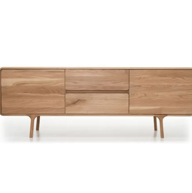 Komoda Dębowa Fawn 180X45X65 Cm Gazzda
