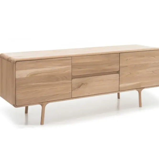 Komoda Dębowa Fawn 180X45X65 Cm Gazzda