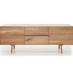 Komoda Dębowa Fawn 180X45X65 Cm Gazzda