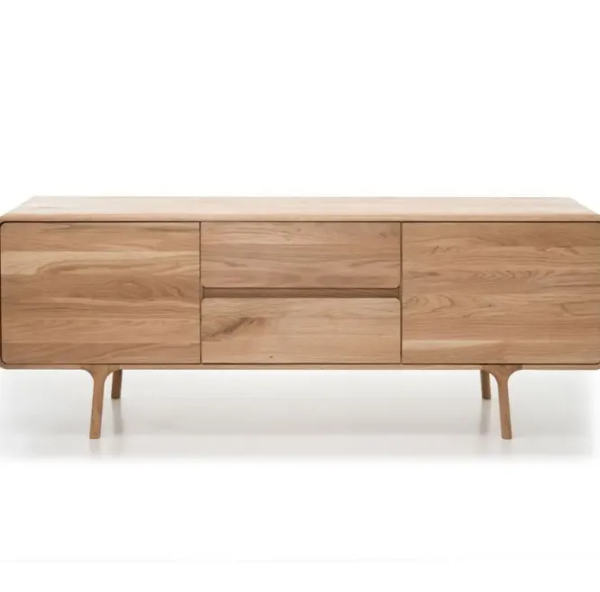 Komoda Dębowa Fawn 180X45X65 Cm Gazzda