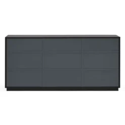 Komoda Doric 150 Cm Czarna Teulat