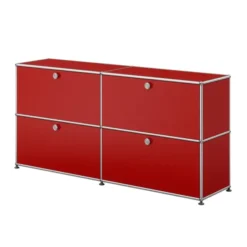 Komoda E2 Haller Czerwona Usm