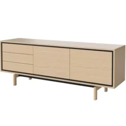 Komoda Floow 200 Cm Dąb Bielony Bolia