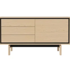 Komoda Floow 136 Cm Dąb Bielony Bolia