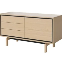 Komoda Floow 136 Cm Dąb Bielony Bolia