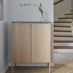 Komoda Jut Blat Zielony Marmur Skagerak