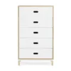 Komoda Kabino Biała 5 Szuflad Normann Copenhagen