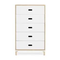 Komoda Kabino Biała 5 Szuflad Normann Copenhagen
