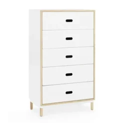 Komoda Kabino Biała 5 Szuflad Normann Copenhagen