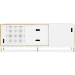 Komoda Kabino 2 Szuflady Biała Normann Copenhagen