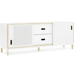 Komoda Kabino 2 Szuflady Biała Normann Copenhagen