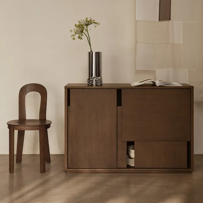 Komoda Layer Ciemny Dąb Design House Stockholm