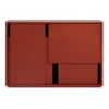 Komoda Layer Czerwona Design House Stockholm