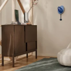 Komoda Layer With Legs Ciemny Dąb Design House Stockholm