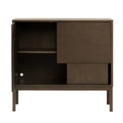 Komoda Layer With Legs Ciemny Dąb Design House Stockholm