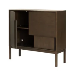 Komoda Layer With Legs Ciemny Dąb Design House Stockholm