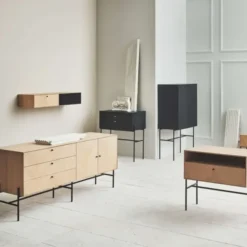Komoda Luxe Dąb Bielony Bolia
